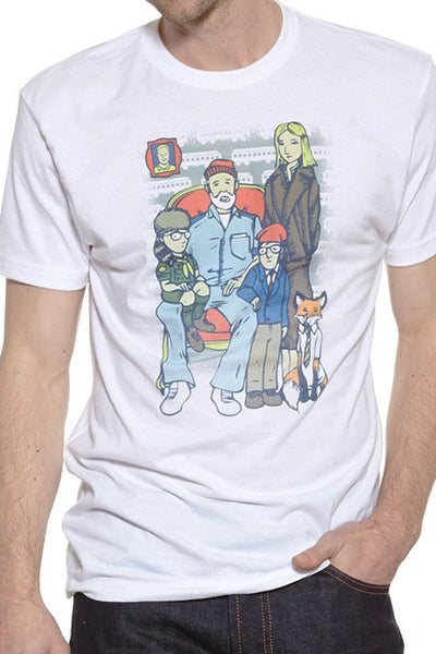 Wes Anderson Family Portrait Tee