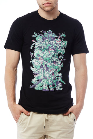 Teenage Mutant Zombie Ninja Turtles Black